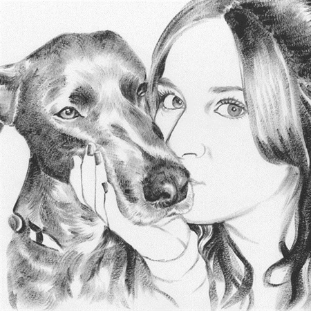 Hand Painted Ink Rendering from Photos - myDaVinci
